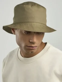 Cappello in tessuto morbido modello pescatore Bucket