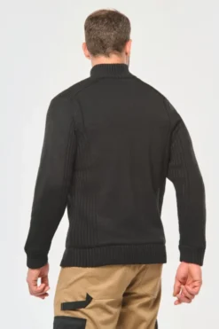 Cardigan foderato in pile uomo