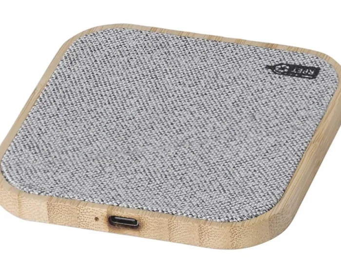 Caricatore wireless moses | bambù | rpet | 15w