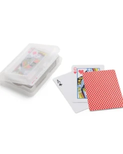 Carte da Gioco Plastificate 54 pz in Scatola