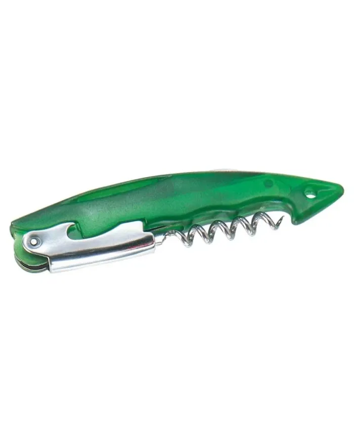 Cavatappi apribottiglie in metallo e plastica 13,8 cm resistente