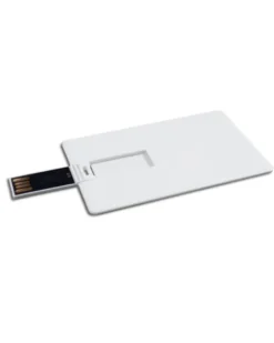 Chiavetta USB 16GB a Carta di Credito ultrasottile bianca TechKey