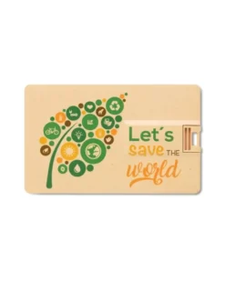 Chiavetta USB 16 Gb in paglia e PP