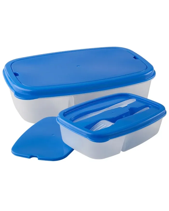 Contenitore pranzo Jorn 1000ml PP, 2 scomparti, microonde, colori