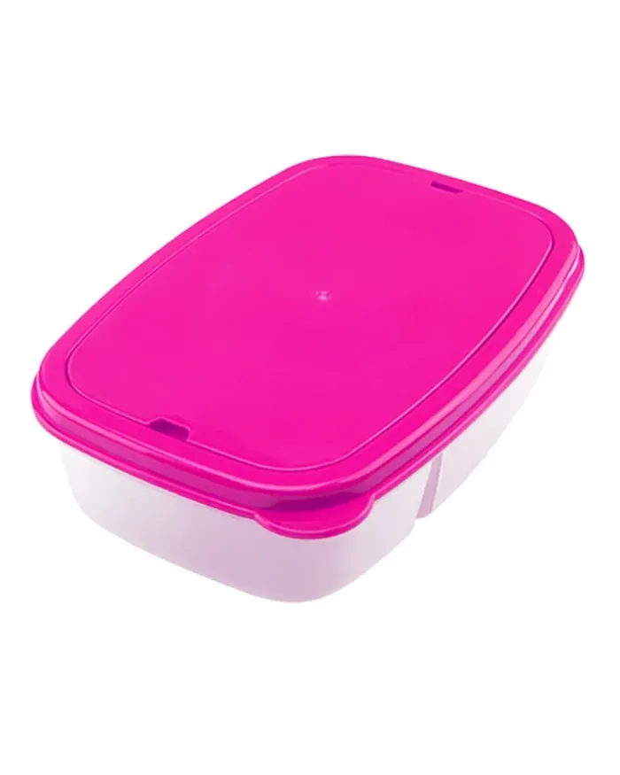 Contenitore pranzo Jorn 1000ml PP, 2 scomparti, microonde, colori
