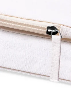 Custodia PC Leduc in tela resistente, tracolla, 15", beige, 160g