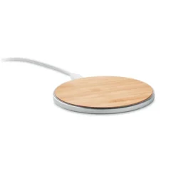 DESPAD Caricabatterie Wireless Bamboo-Alluminio 6000mAh 10W Blue