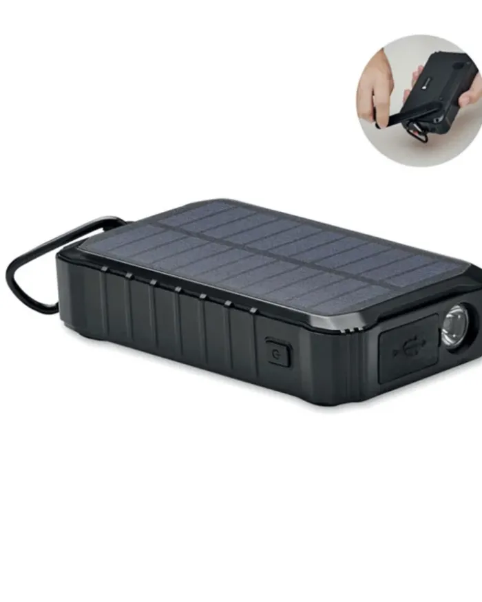 DYA Powerbank Solare 8000mAh con Dinamo