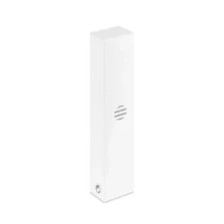 DYNASOL Torcia Argento in ABS a Dinamo e Solare 9x4,9x3,3 cm