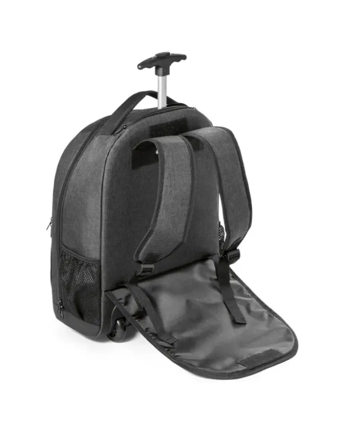 Eindhoven Zaino Trolley 15,6" Impermeabile con Ruote e Manico