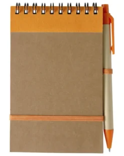 Emory Taccuino eco in carta riciclata con penna blu