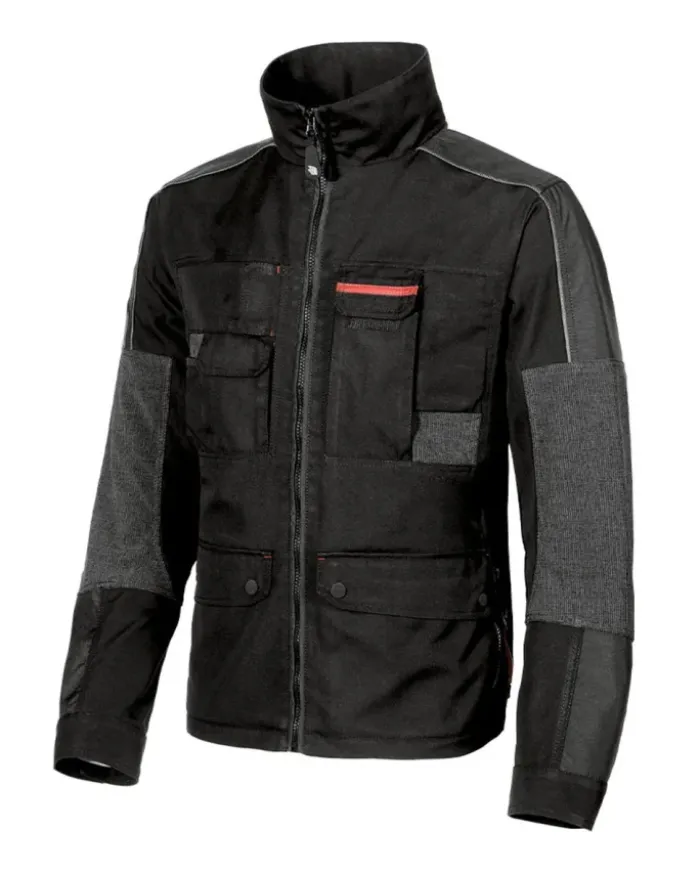 Engine Giacca con tasca portacellulare zip impermeabile