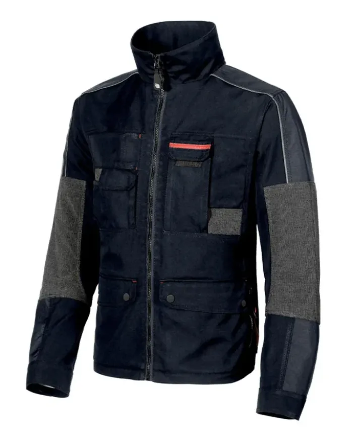 Engine Giacca con tasca portacellulare zip impermeabile