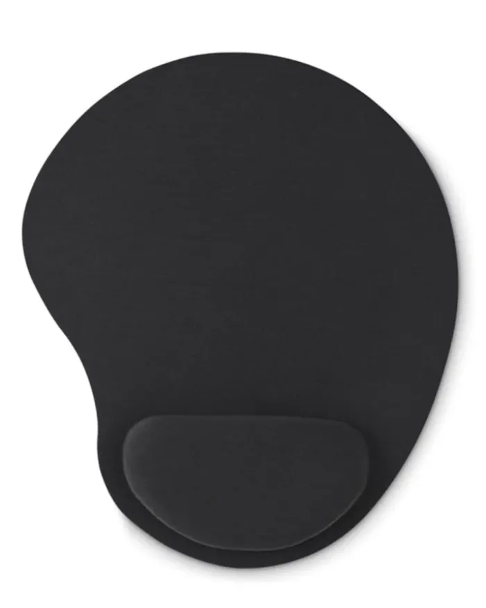 ERGOPAD Tappetino Mouse Ergonomico EVA con Supporto Polso Nero