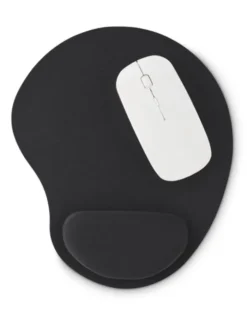 ERGOPAD Tappetino Mouse Ergonomico EVA con Supporto Polso Nero