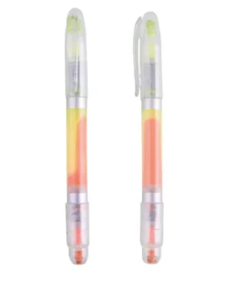 Evidenziatore doppio Wicky giallo/arancione, plastica 14,5cm