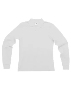 Evolution Black Spider Polo Donna Manica Lunga Cotone 180g