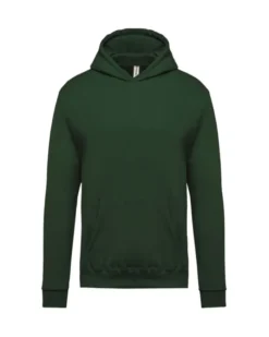 Felpa bambino con cappuccio foderato regular fit