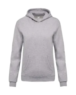 Felpa bambino con cappuccio foderato regular fit