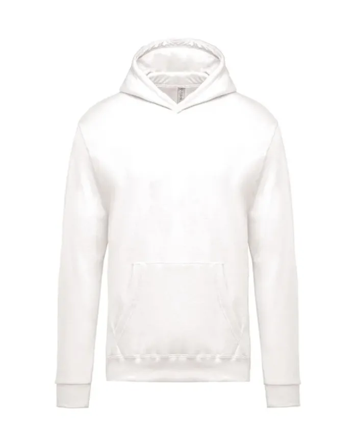 Felpa bambino con cappuccio foderato regular fit