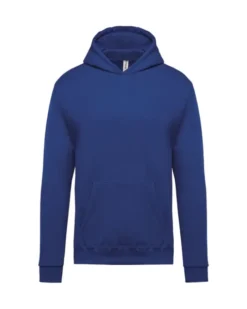 Felpa bambino con cappuccio foderato regular fit