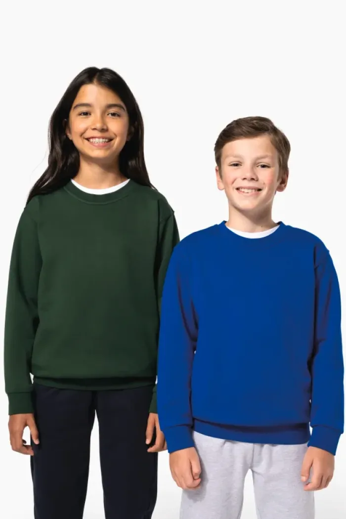 Felpa bambino girocollo personalizzabile
