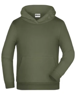 Felpa Basic Kids con cappuccio doppio 270 g/m²