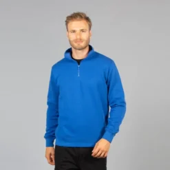 Felpa Belgio con zip corta, regular