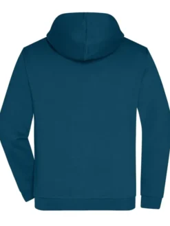 Felpa con cappuccio e zip promozionale da uomo