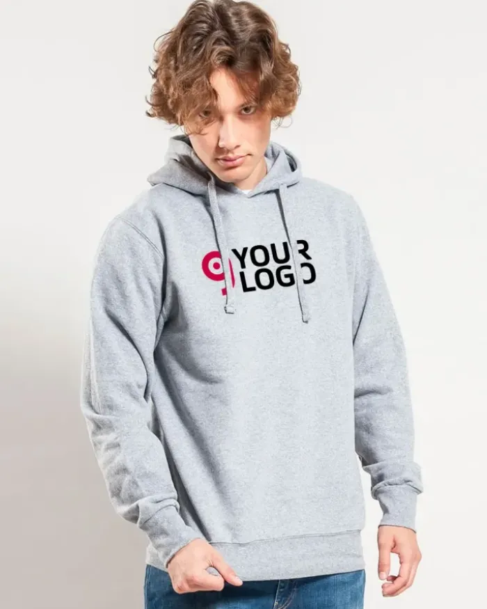 Felpa con cappuccio regular unisex personalizzabile