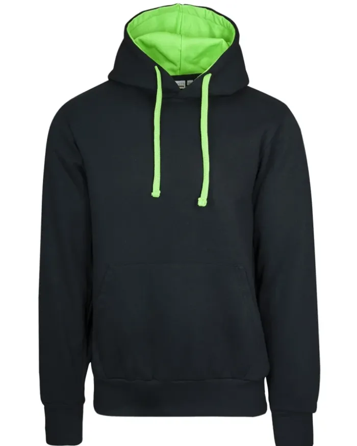 Felpa con cappuccio Tech Fluo, personalizzabile con logo