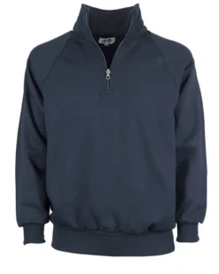 Felpa 100% Cotone Regular Fit 240gZip Collo