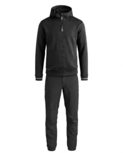 Felpa da uomo run full zip con cappuccio + Pantalone da lavoro scirocco AZ700, personalizzabile