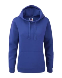 Felpa donna Authentic con cappuccio, cotone 3 strati