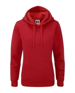 Felpa donna Authentic con cappuccio, cotone 3 strati