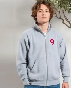 Felpa Ecosostenibile Jacket zip lunga