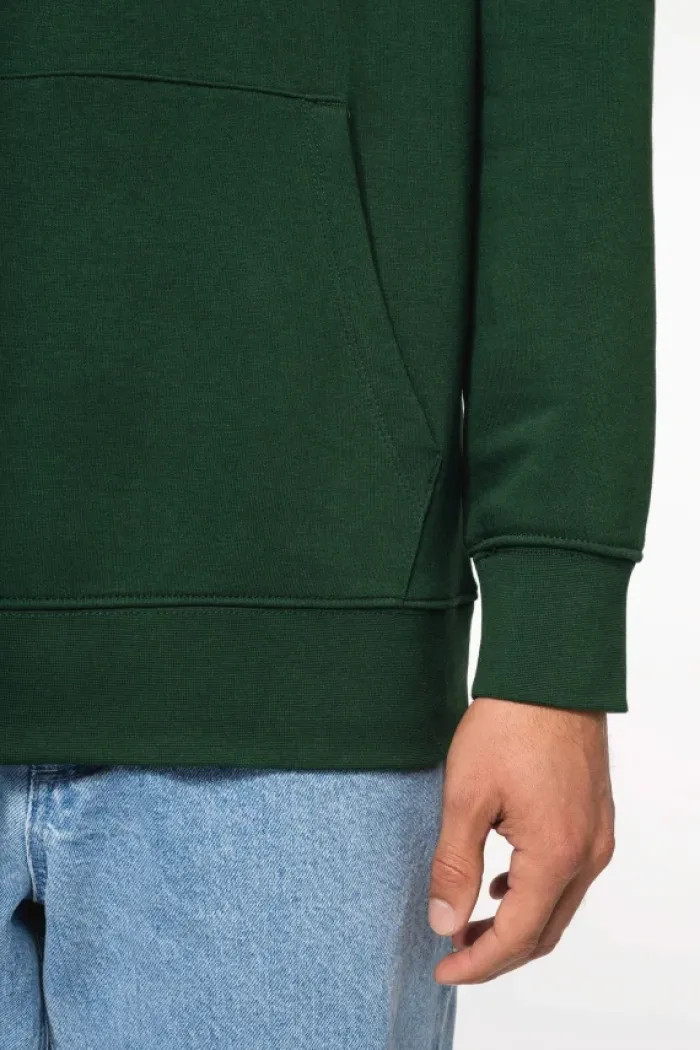 Felpa ecosostenibile uomo con cappuccio