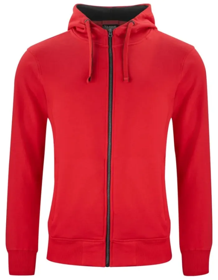 Felpa FULL ZIP ADVANCE cap. uomo, cotone, regular, vari colori