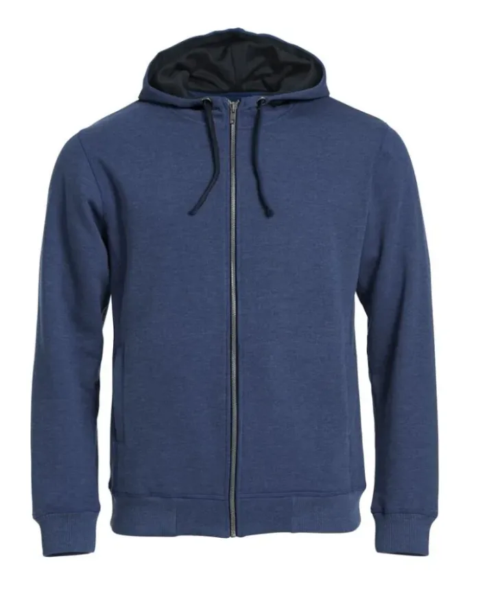 Felpa FULL ZIP ADVANCE cap. uomo, cotone, regular, vari colori