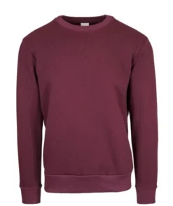 Felpa girocollo in cotone 80% regular fit, personalizzabile