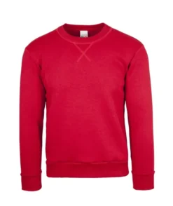 Felpa girocollo in cotone 80% regular fit, personalizzabile