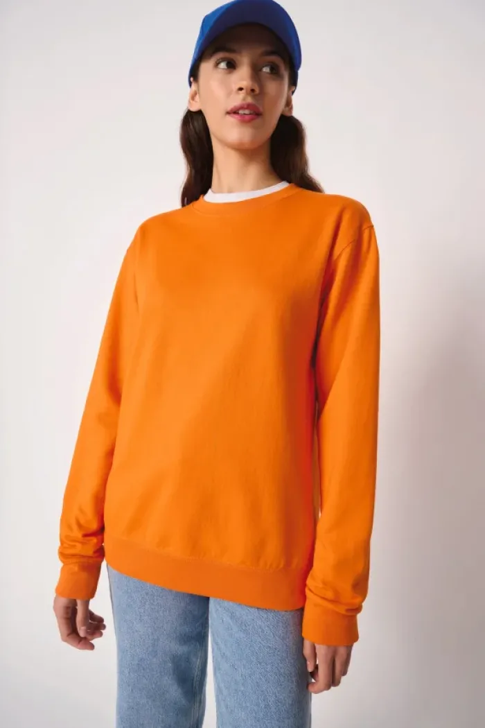 Felpa girocollo unisex personalizzabile
