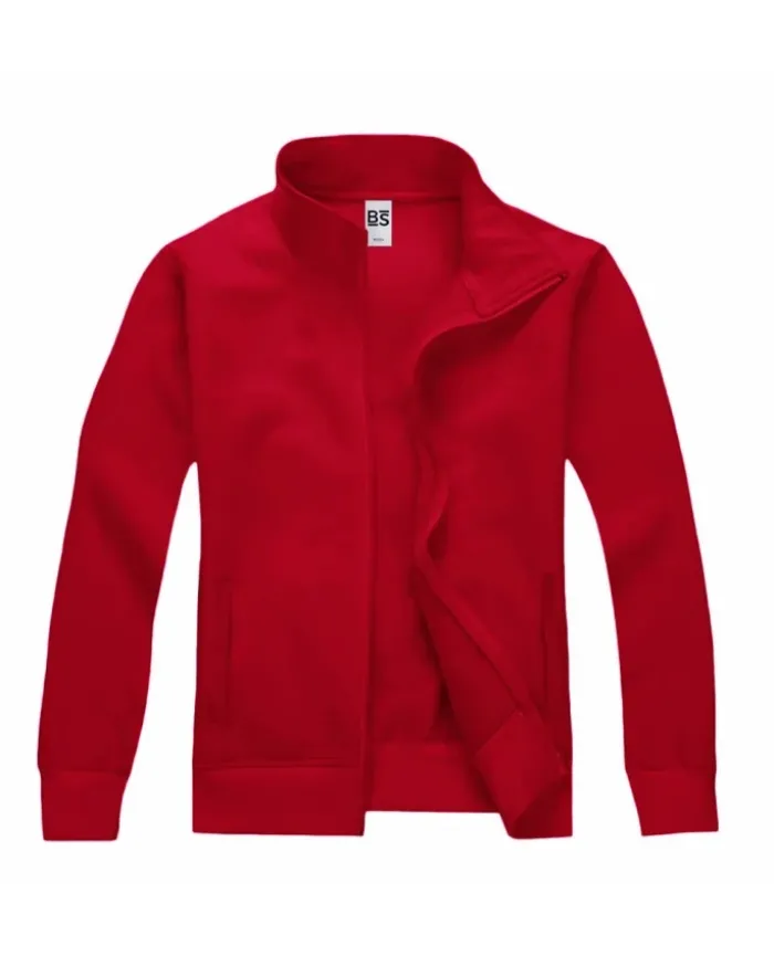 Felpa Harlem con zip uomo, no label, classic fit