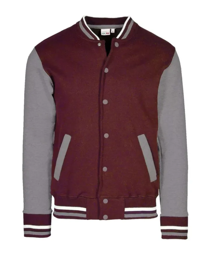 Felpa Jacket Bomber BicoloreRegular Fit