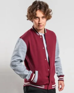 Felpa Jacket Bomber BicoloreRegular Fit