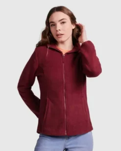 Felpa pile donna NorthIce, collo alto, 300g