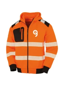 Felpa Recycled Robust cappuccio zip REPREVE®