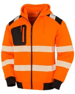 Felpa Recycled Robust cappuccio zip REPREVE®