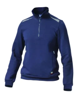 Felpa zip Task2 uomo, cotone poliestere, dettagli reflex