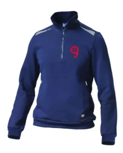 Felpa zip Task2 uomo, cotone poliestere, dettagli reflex